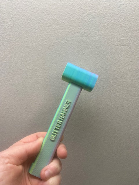 Freshie Glitter Hammer