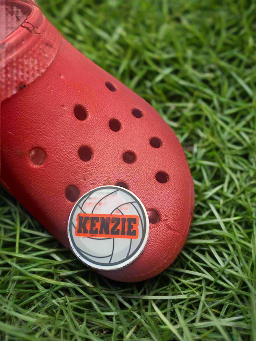 Personalized Sport Croc Charms