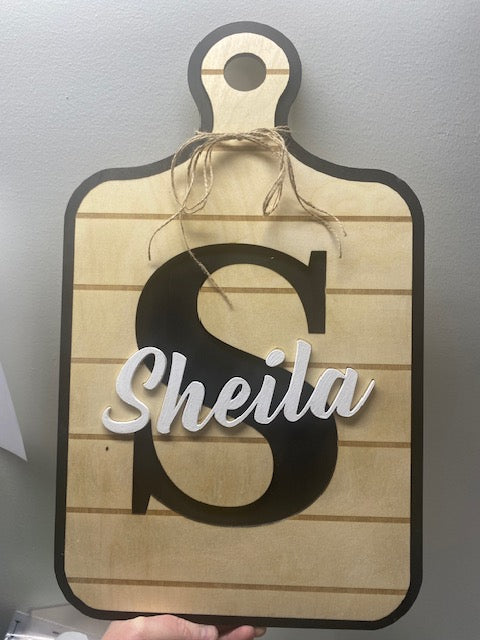 Personalized Decorative Cutting Board