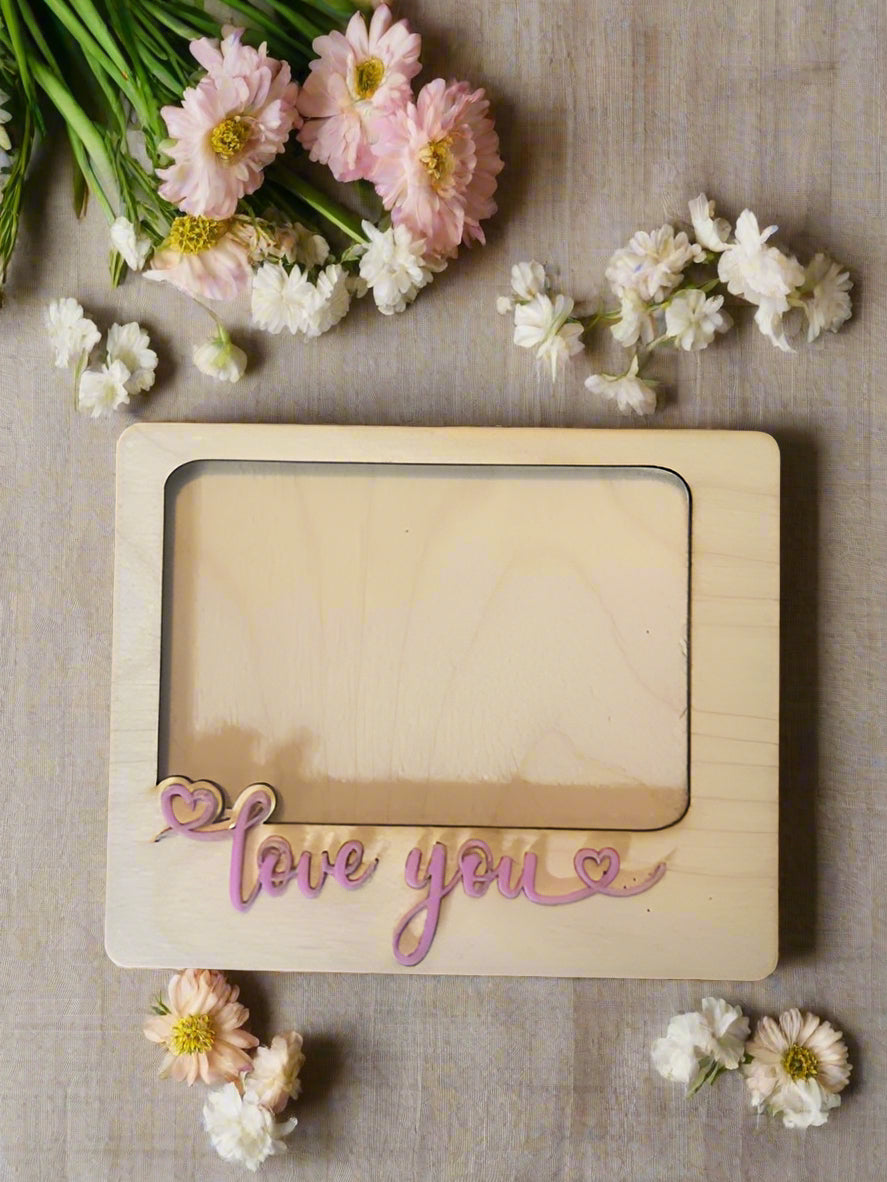 Love Fridge Photo Frames