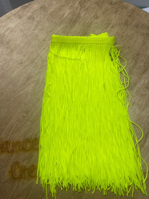 Neon Yellow Fringe