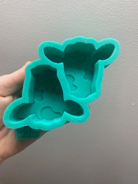Cow Head Ventclips Destash Mold