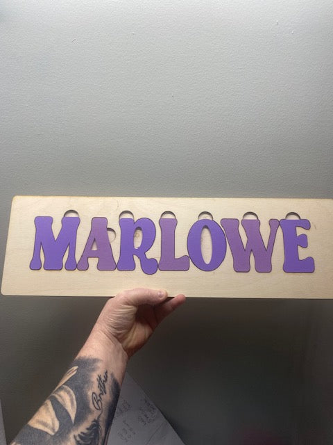 Personalized Wooden Name Puzzle