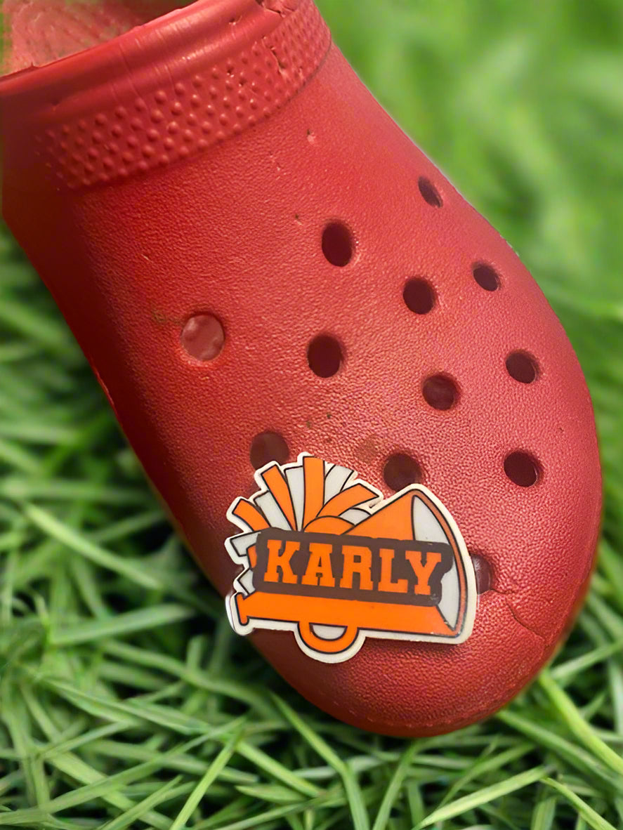 Personalized Sport Croc Charms