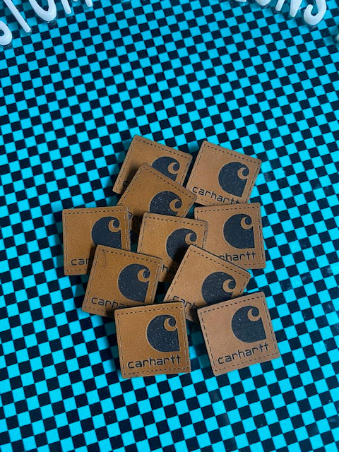 Pocket Freshie Mold Faux Leather Patch