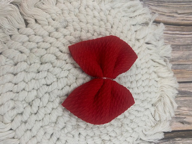 3in Bullet Bow-Red