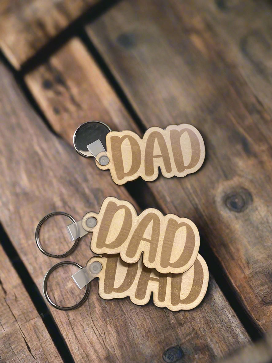 Men's Wooden Keychains