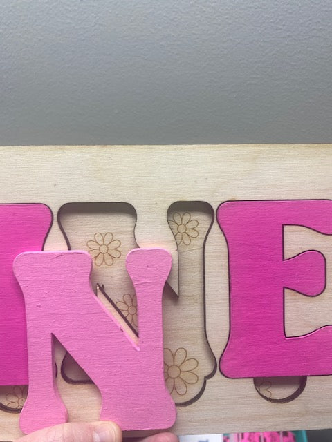Personalized Wooden Name Puzzle
