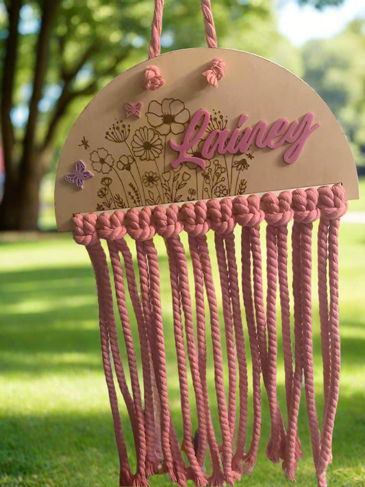 Wildflower Bow Holder