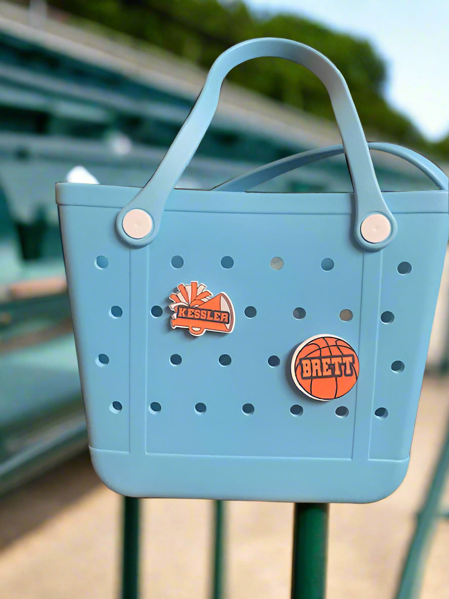 Personalized Sport Bogg Bag Charm
