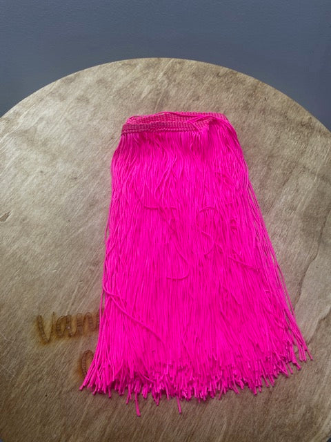 Neon Pink Fringe