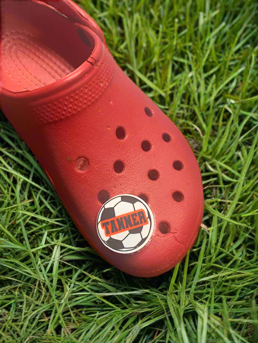 Personalized Sport Croc Charms
