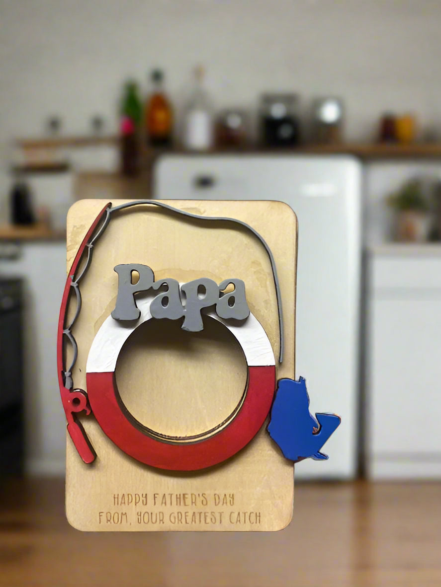 Men's Fridge Magnet Photo Frame