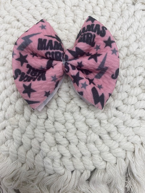 3in Bullet Bow-Mama's Girl