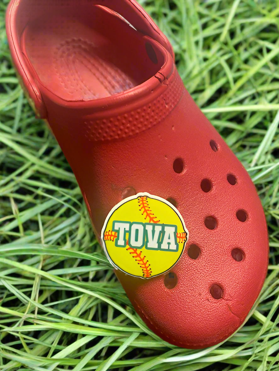 Personalized Sport Croc Charms