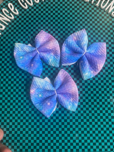 Starry Sky Print Freshie Bow