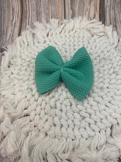 3in Bullet Bow-Jade (Mint)