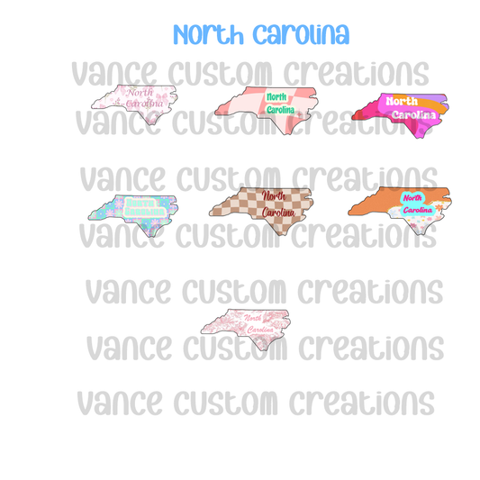 North Carolina Cardstock Grab Bag