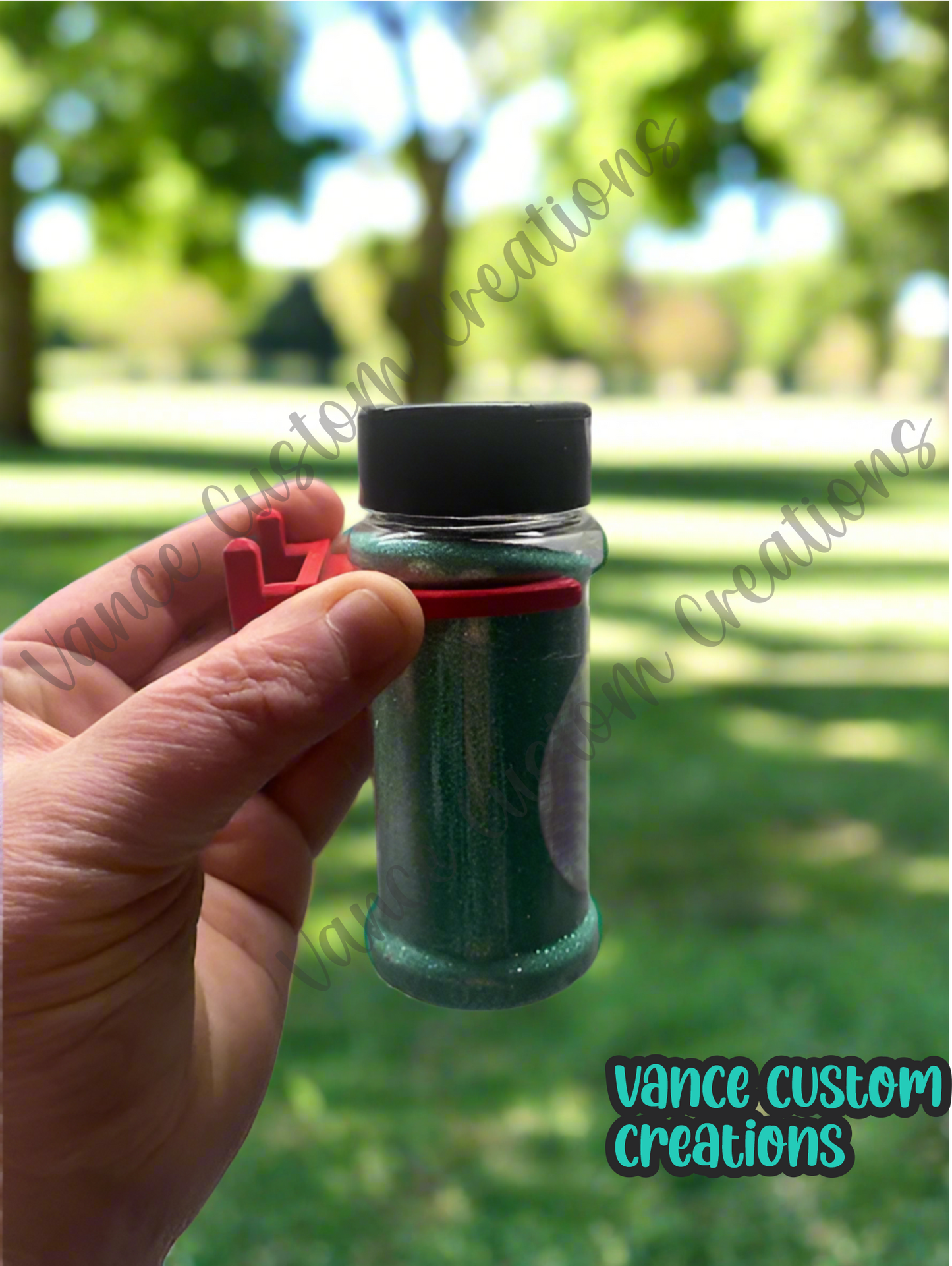 Glitter Bottle Holder for Peg Board
