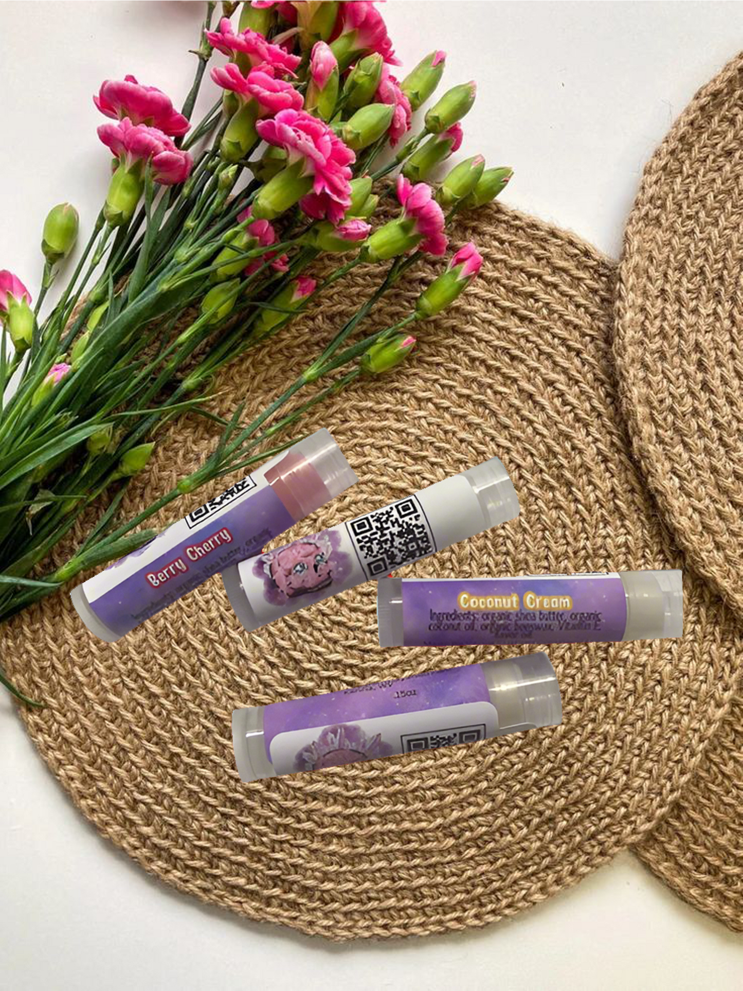 Private Label Vitamin E Lip Balm Bags