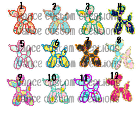 Balloon Dog-Summer Cardstock