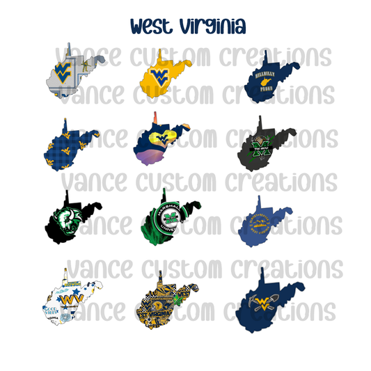 West Virginia Cardstock Grab Bag